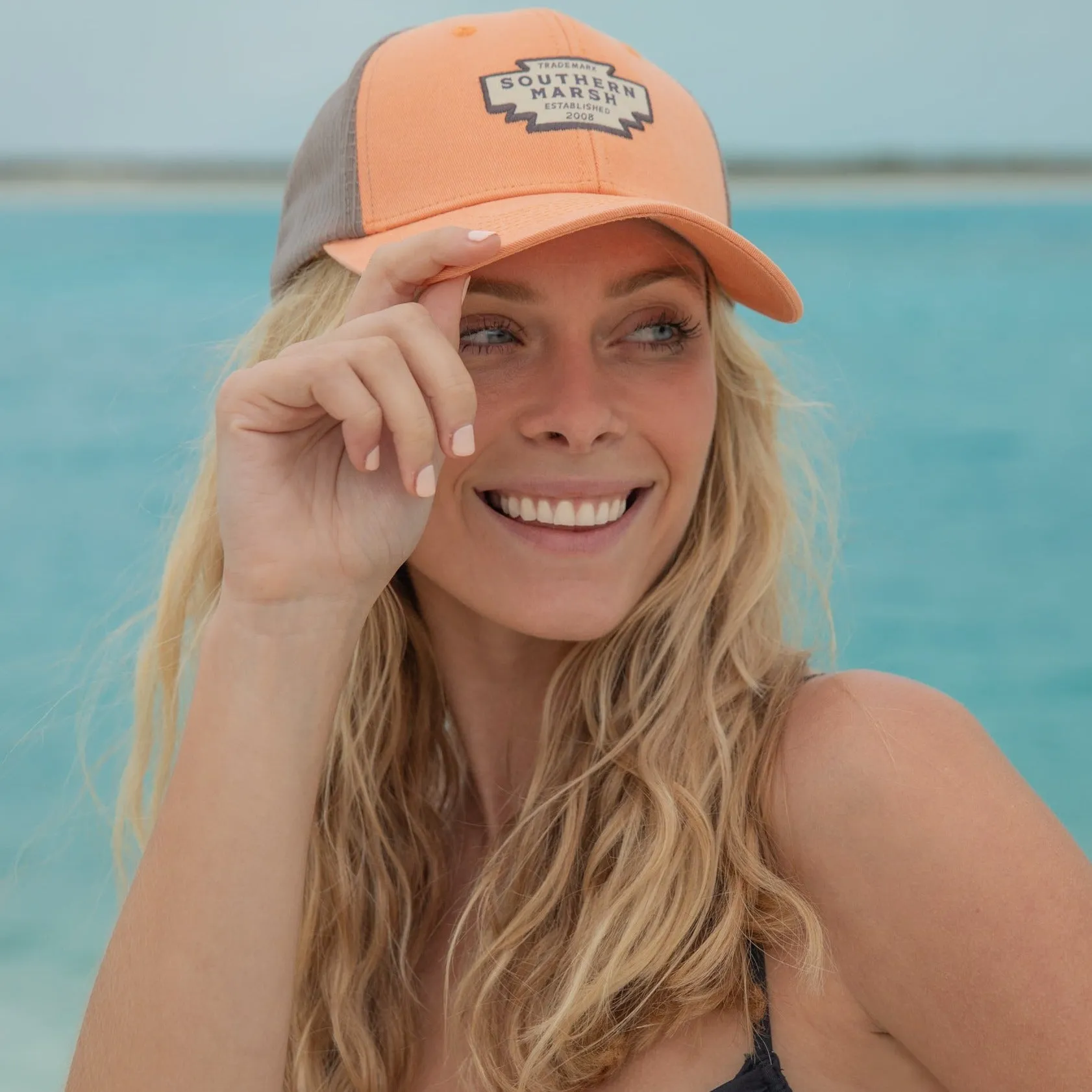 Southern Marsh 21 Trucker Hat - Santa Fe