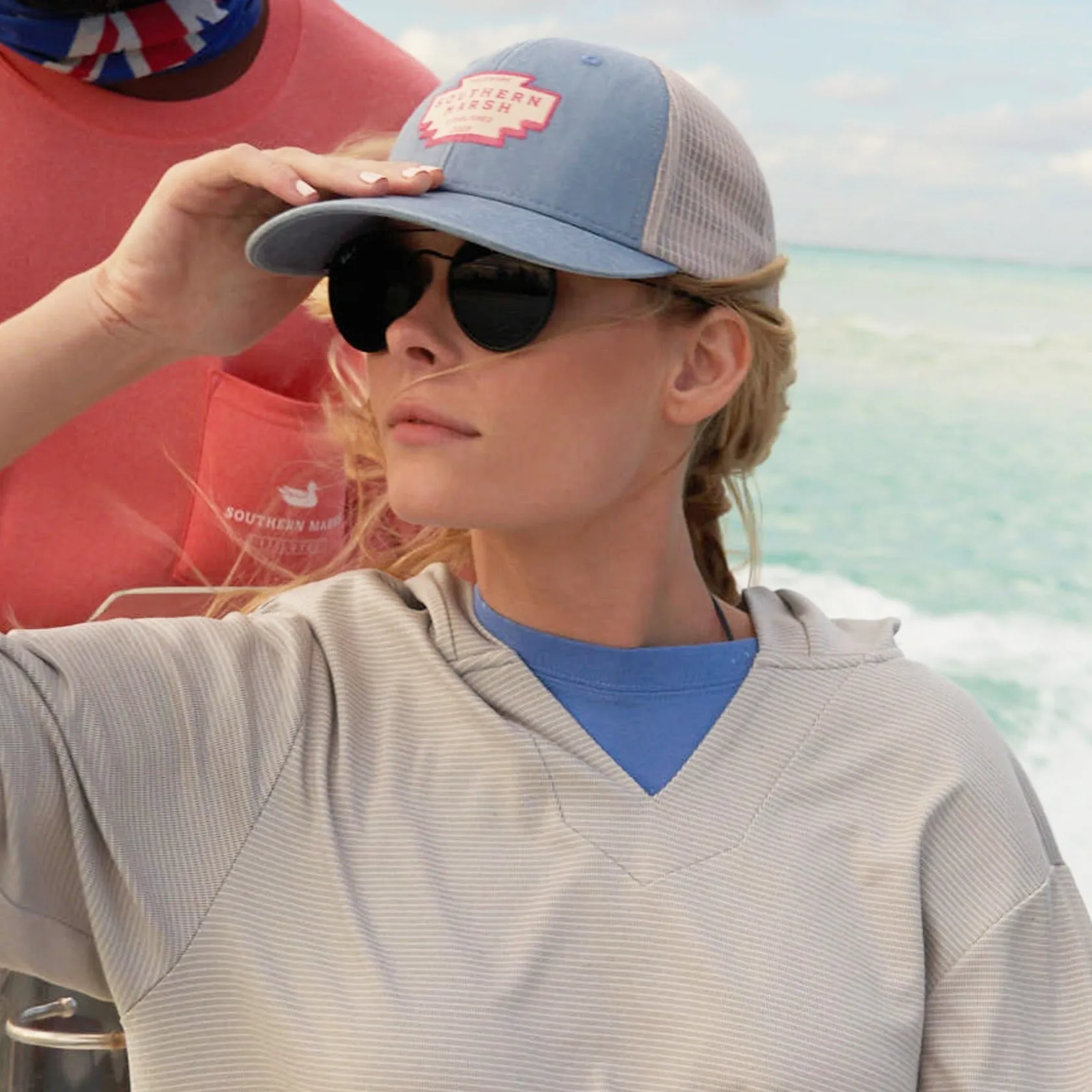 Southern Marsh 21 Trucker Hat - Santa Fe