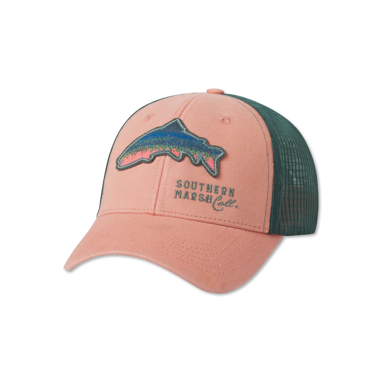 Southern Marsh 21 Trucker Hat - Trout Dots