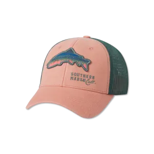 Southern Marsh 21 Trucker Hat - Trout Dots