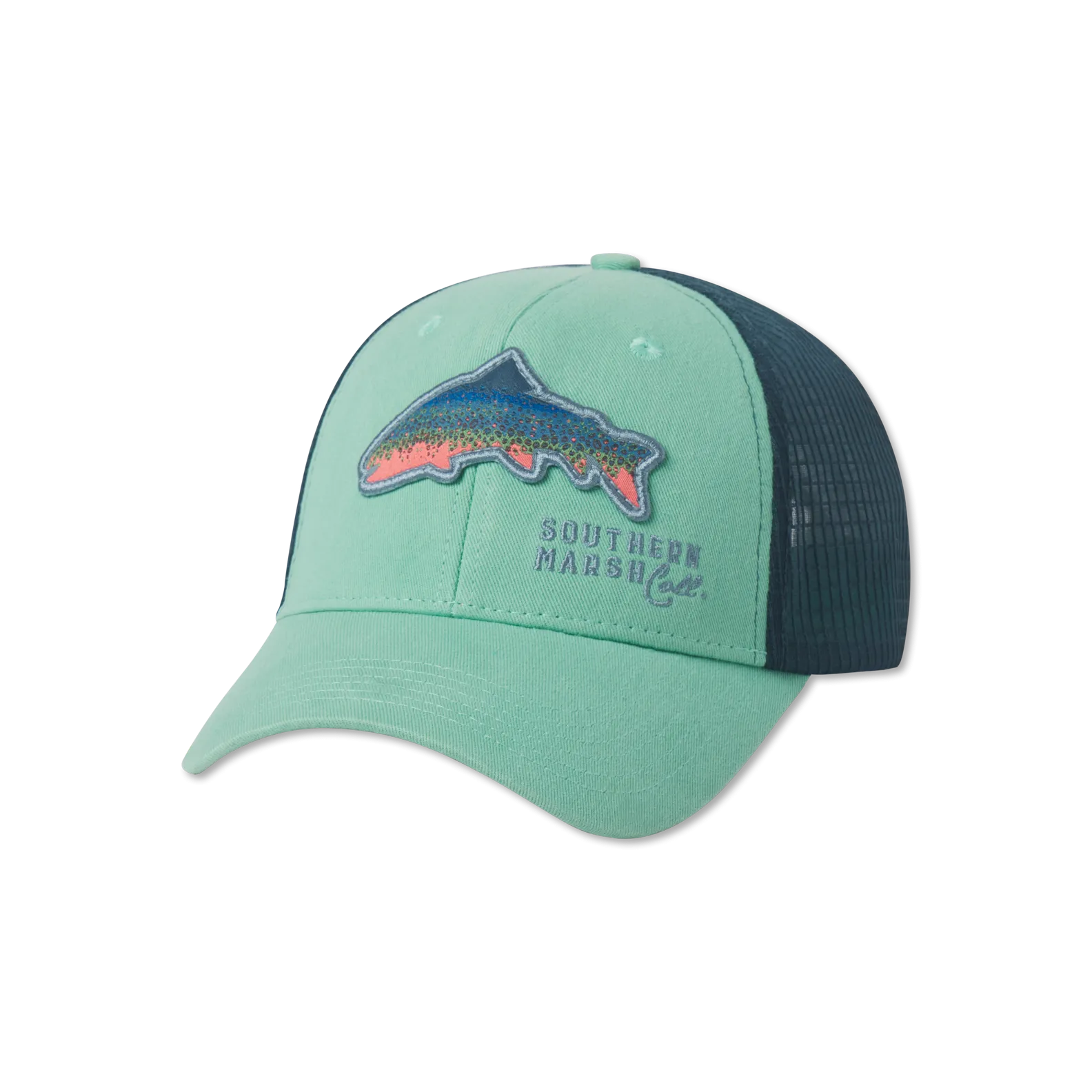 Southern Marsh 21 Trucker Hat - Trout Dots