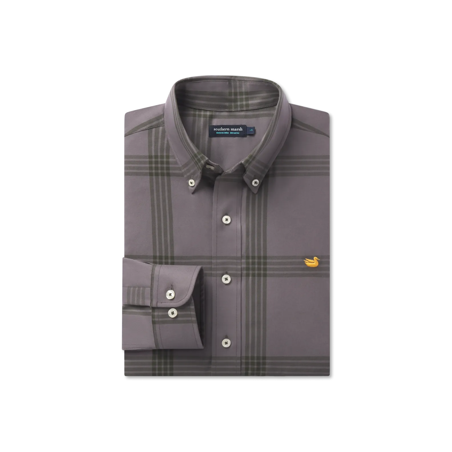 Southern Marsh 21 Trussville Windowpane Dress Shirt
