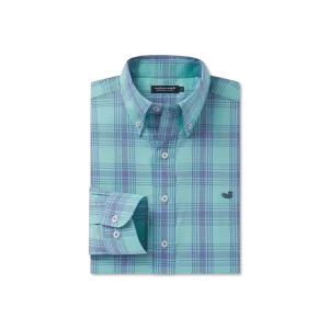 Southern Marsh 21 Tupelo Windowpane Dress Shirt