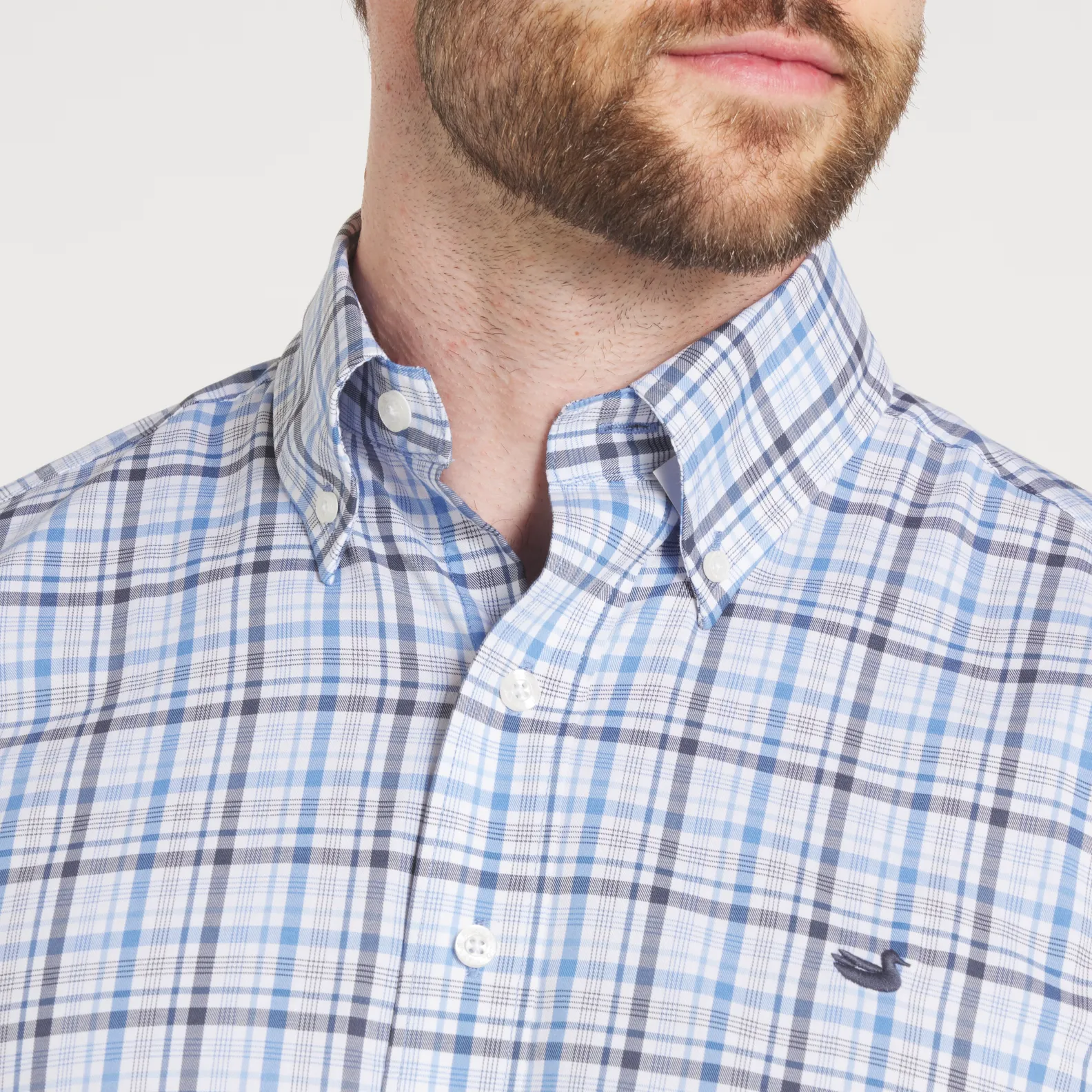 Southern Marsh 21 Van Buren Performance Grid Dress Shirt
