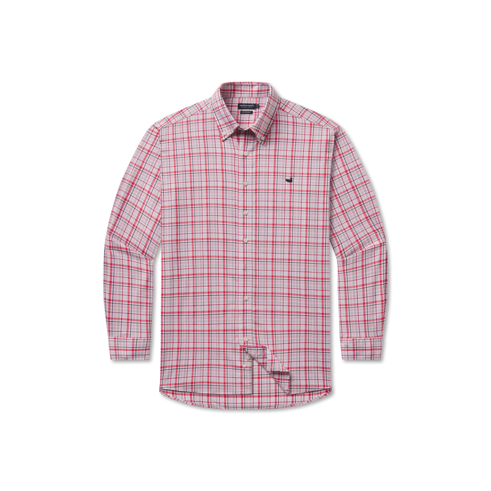 Southern Marsh 21 Van Buren Performance Grid Dress Shirt