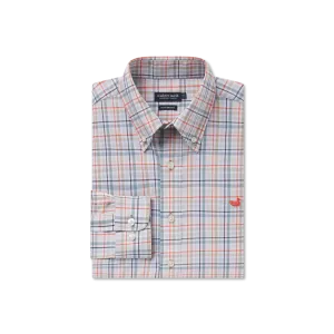 Southern Marsh 21 Van Buren Performance Grid Dress Shirt
