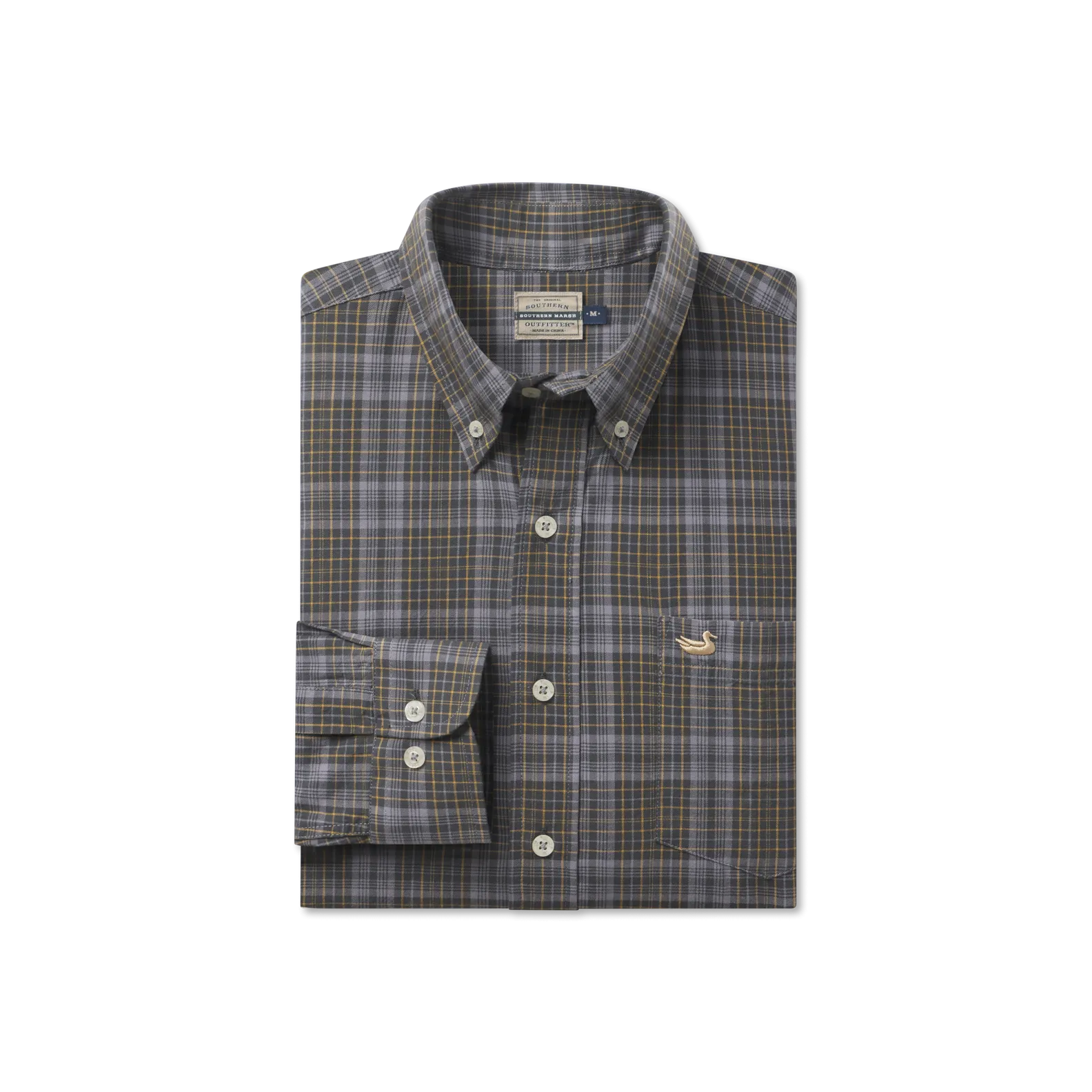 Southern Marsh 21 Verret Washed Check Dress Shirt
