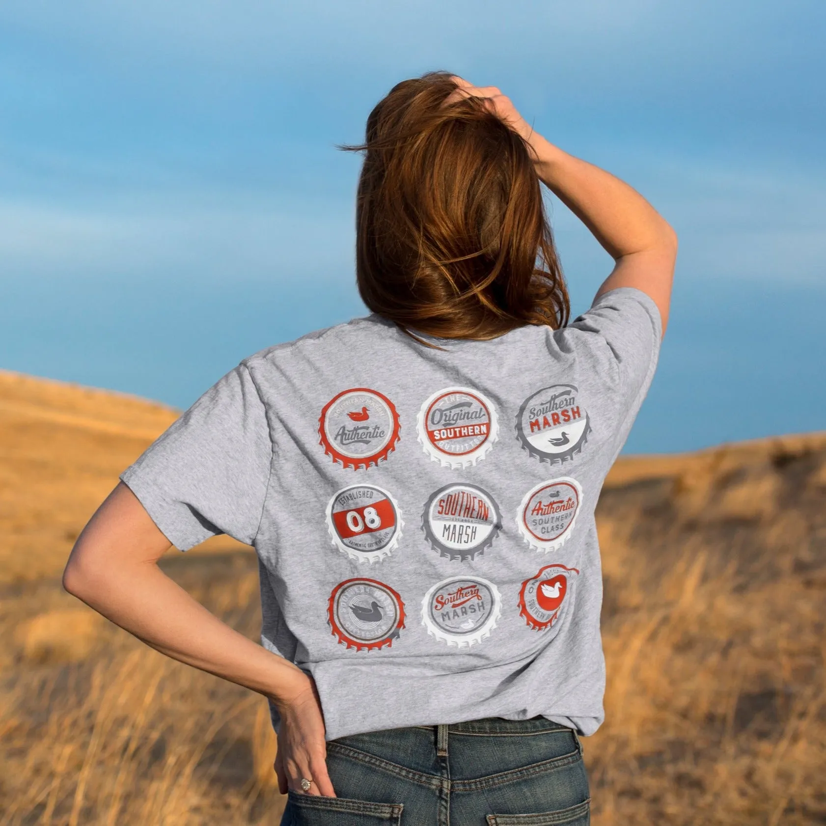 Southern Marsh 21 Vintage Cap Collection Tee
