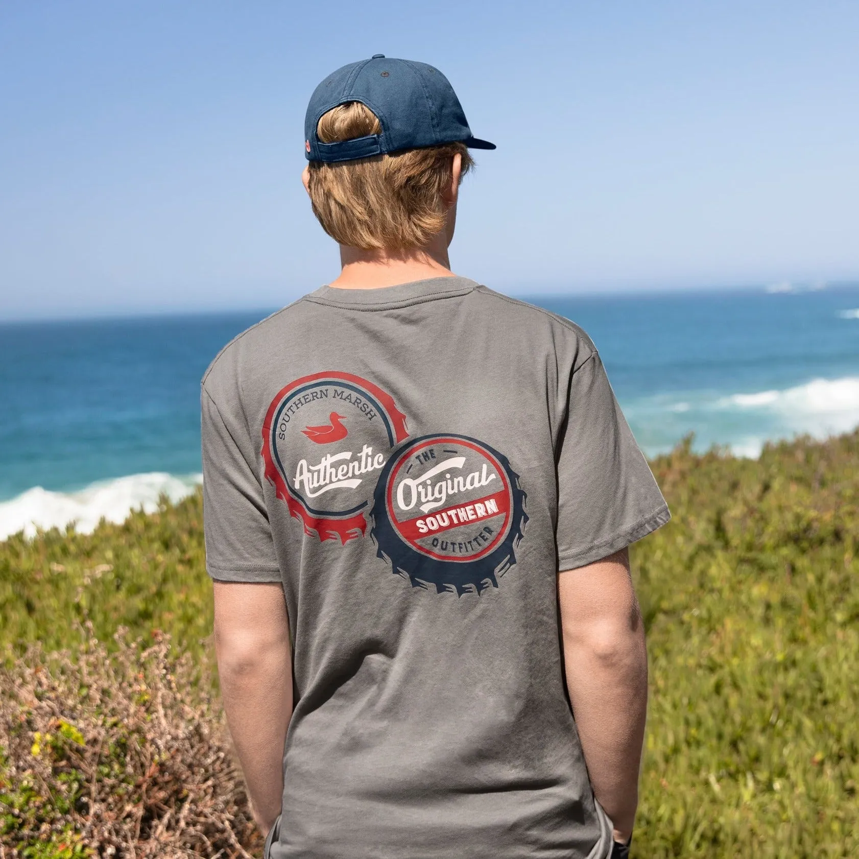 Southern Marsh 21 Vintage Caps Tee - Original Southern