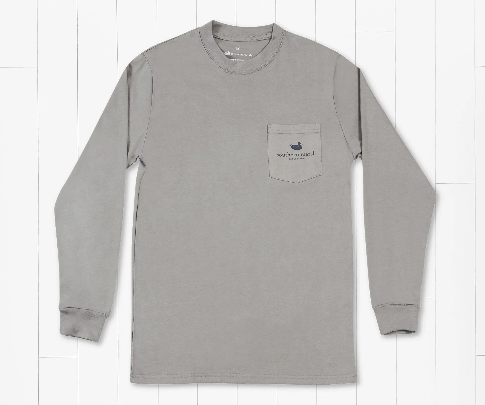 Southern Marsh 21 Vintage Tag Tee - Anchor - Long Sleeve