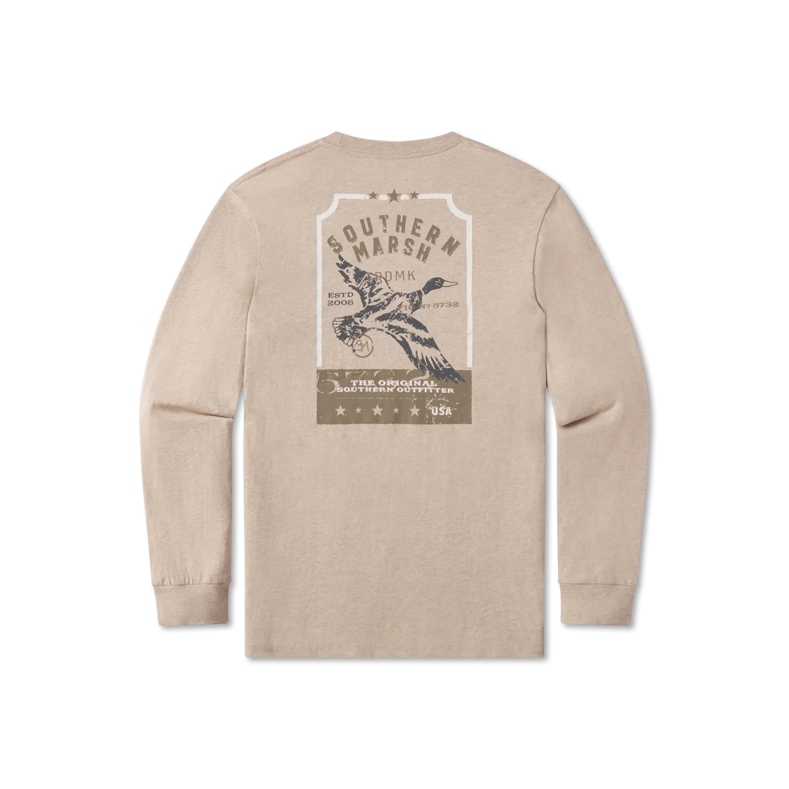 Southern Marsh 21 Vintage Tag Tee - Duck - Long Sleeve