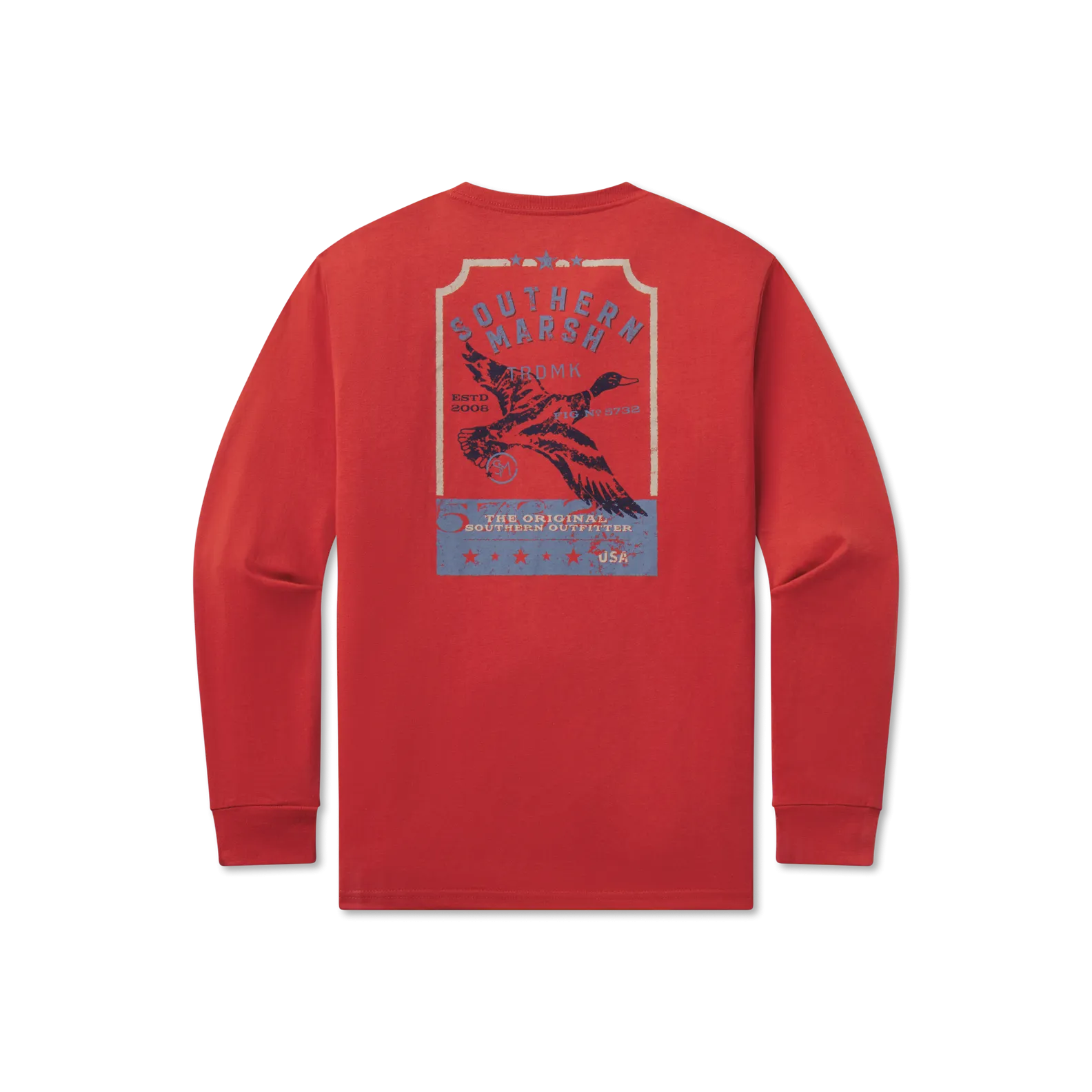 Southern Marsh 21 Vintage Tag Tee - Duck - Long Sleeve