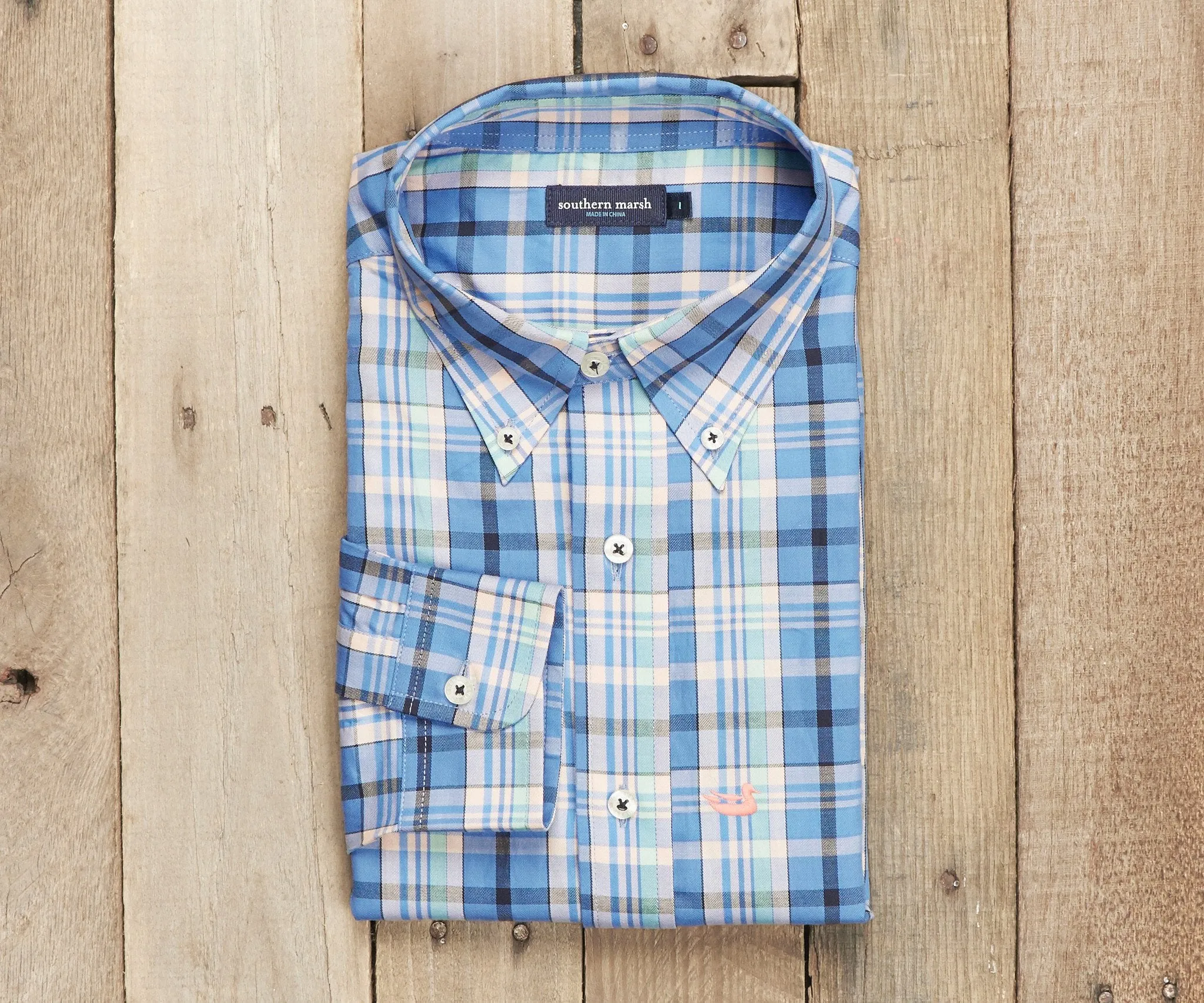 Southern Marsh 21 Walton Plaid Dress Shirt