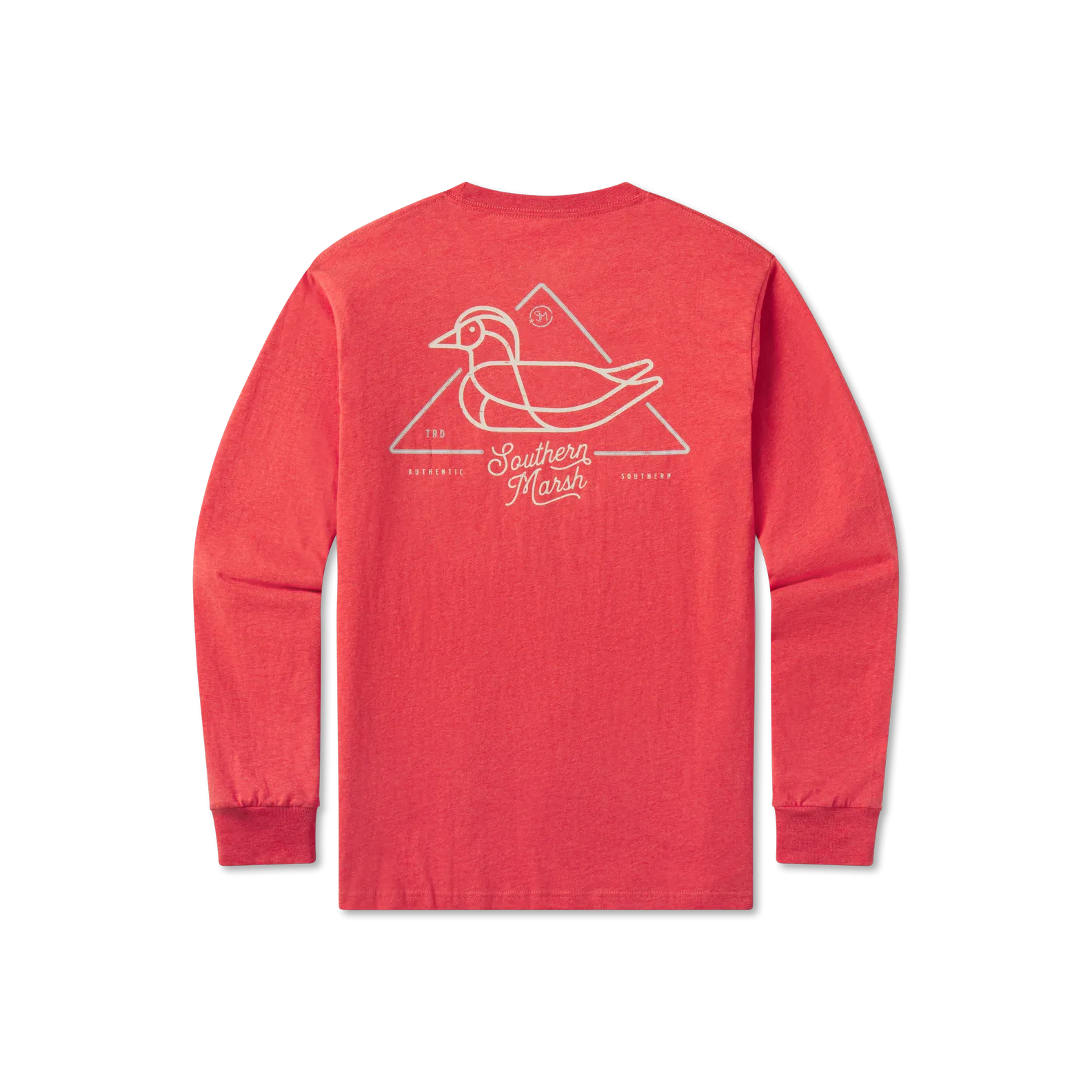 Southern Marsh 21 Warning Duck Tee - Long Sleeve