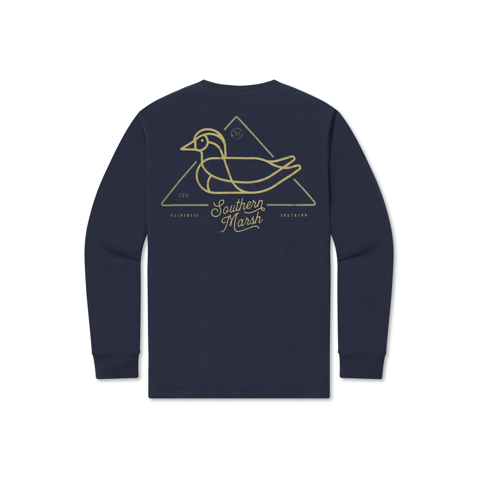 Southern Marsh 21 Warning Duck Tee - Long Sleeve