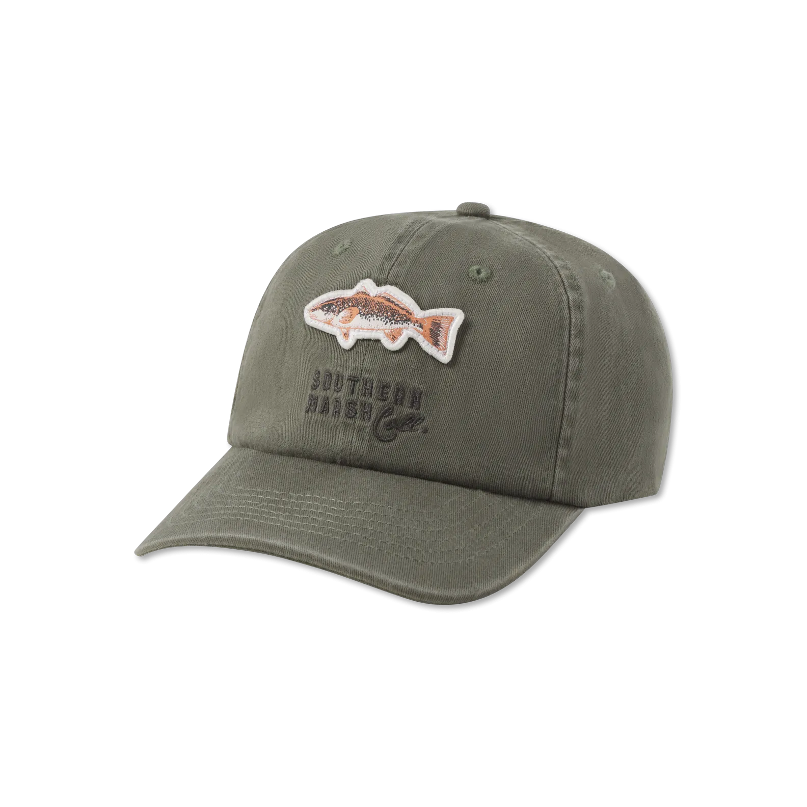 Southern Marsh 21 Washed Hat - Redfish Patch