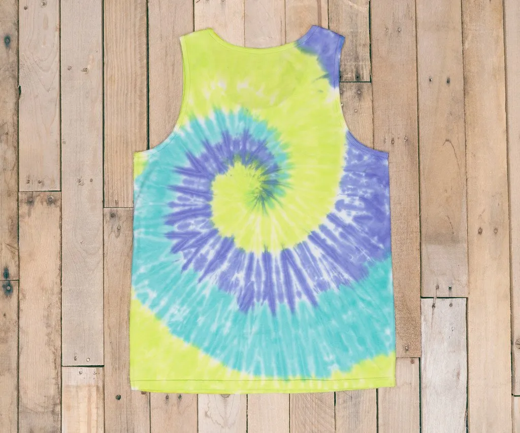 Southern Marsh 21 Whitling Tie-Dye Tank - Spiral