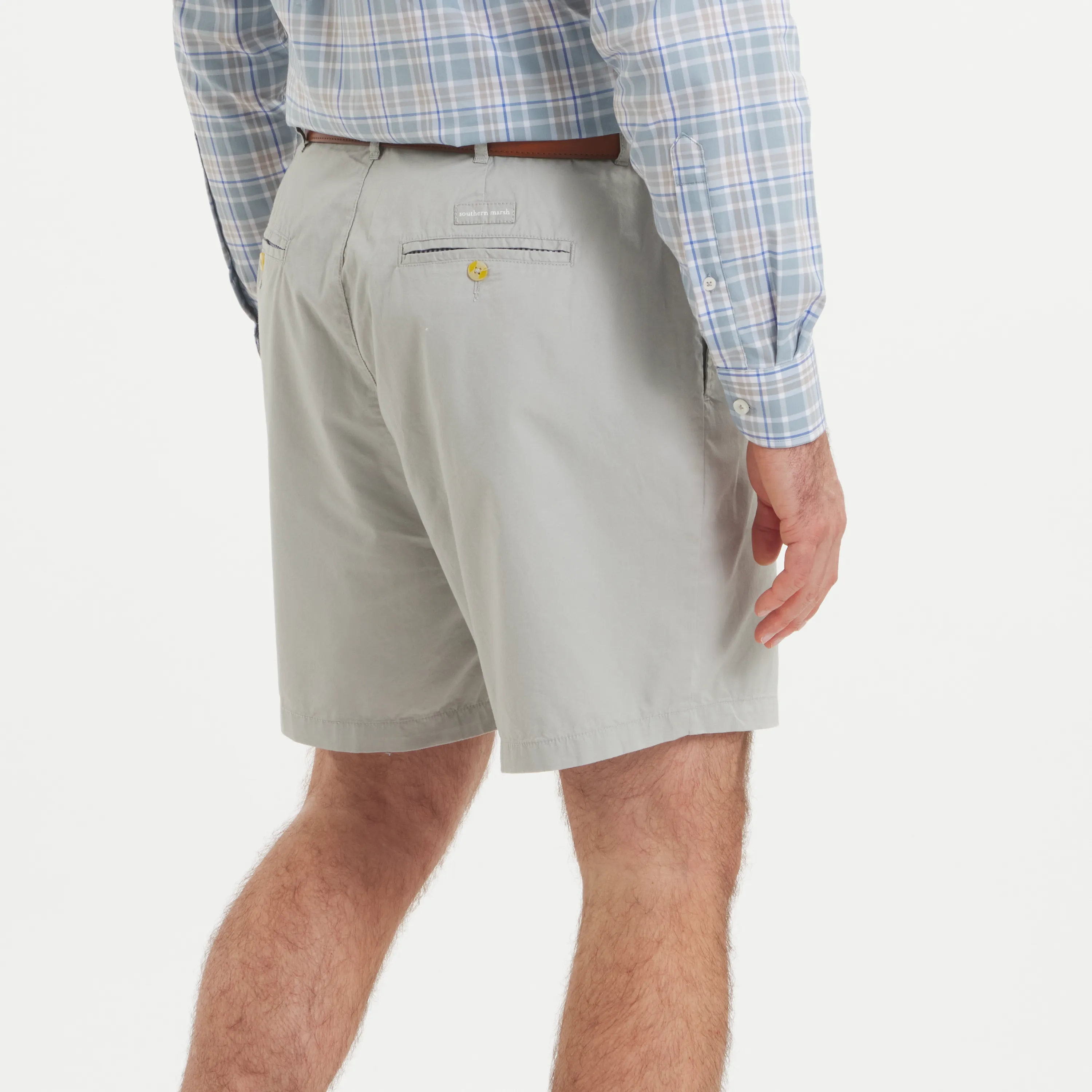 Southern Marsh 21 Windward Summer Short - 8in. Flat Front