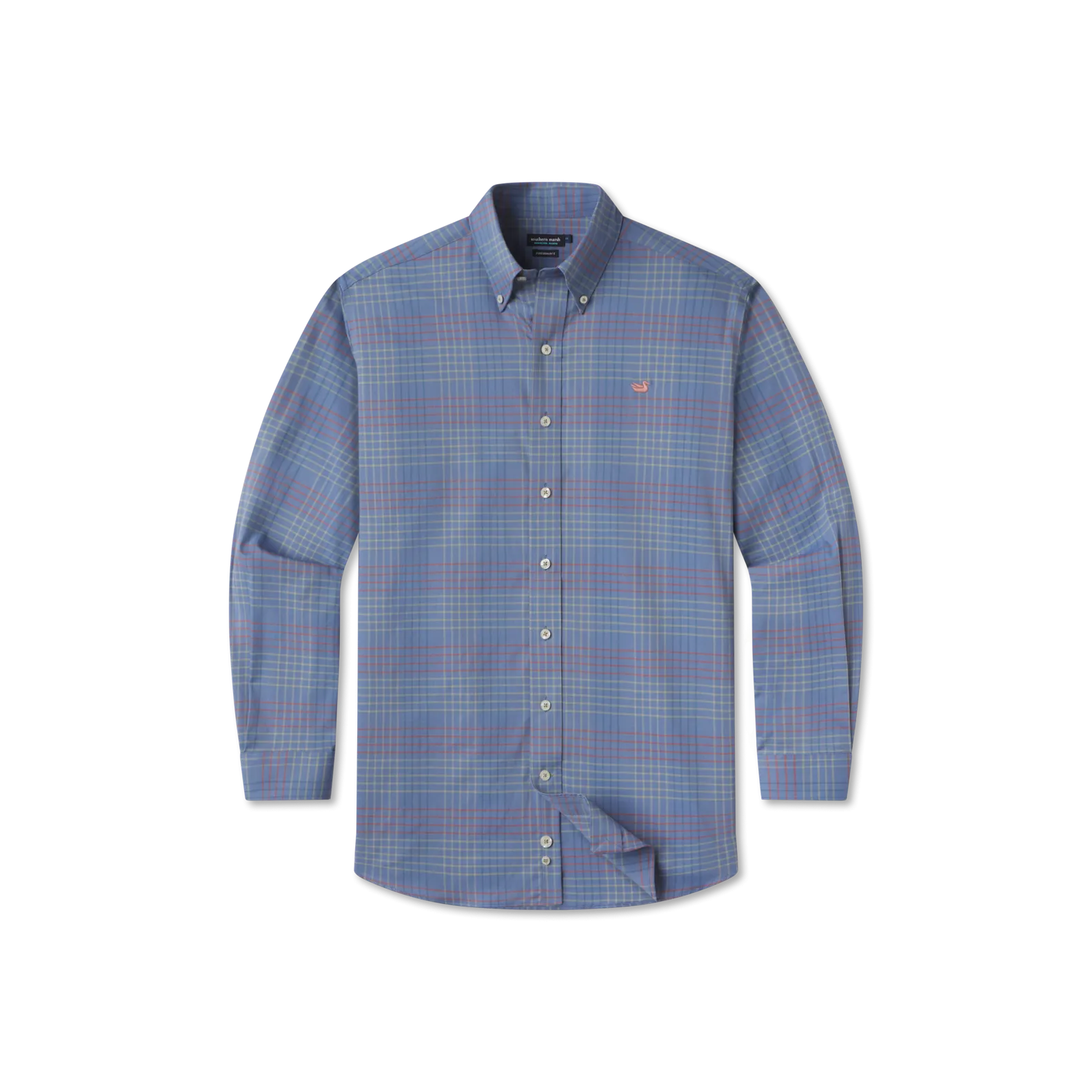 Southern Marsh 21 Winfield Grid Performance Dress Shirt