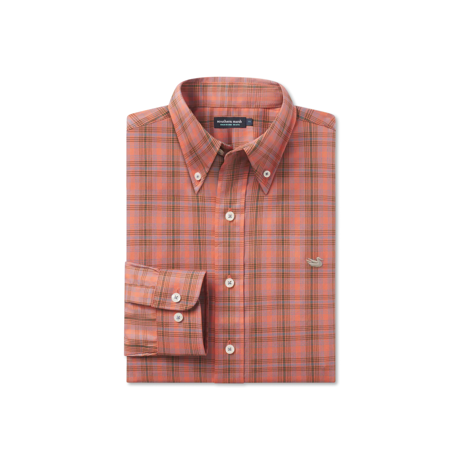 Southern Marsh 21 Winston Windowpane Dress Shirt
