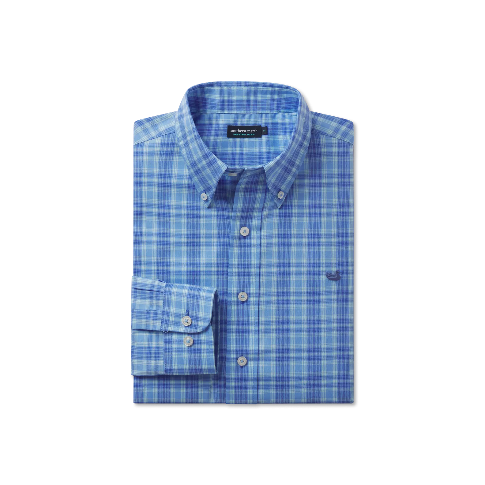 Southern Marsh 21 Winston Windowpane Dress Shirt
