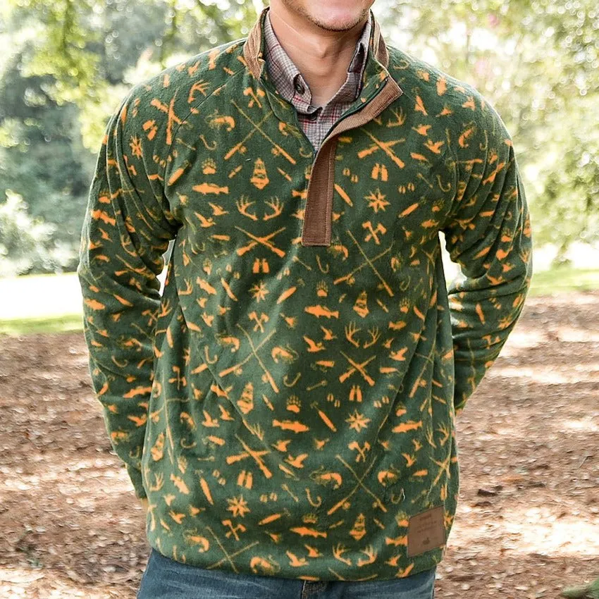 Southern Marsh 21 Woodlands Fleece Pullover