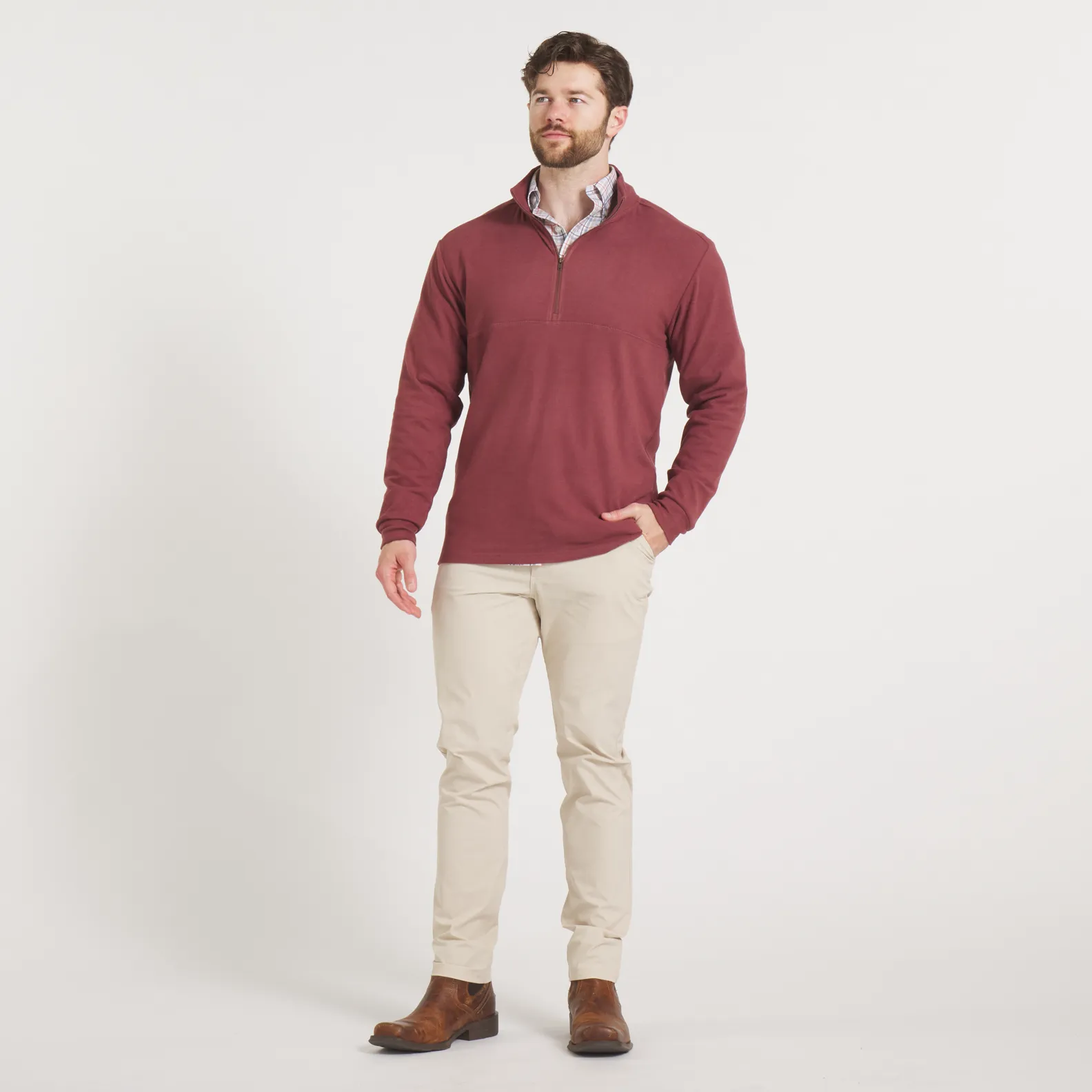 Southern Marsh 21 Woods Cross Brushed Pullover