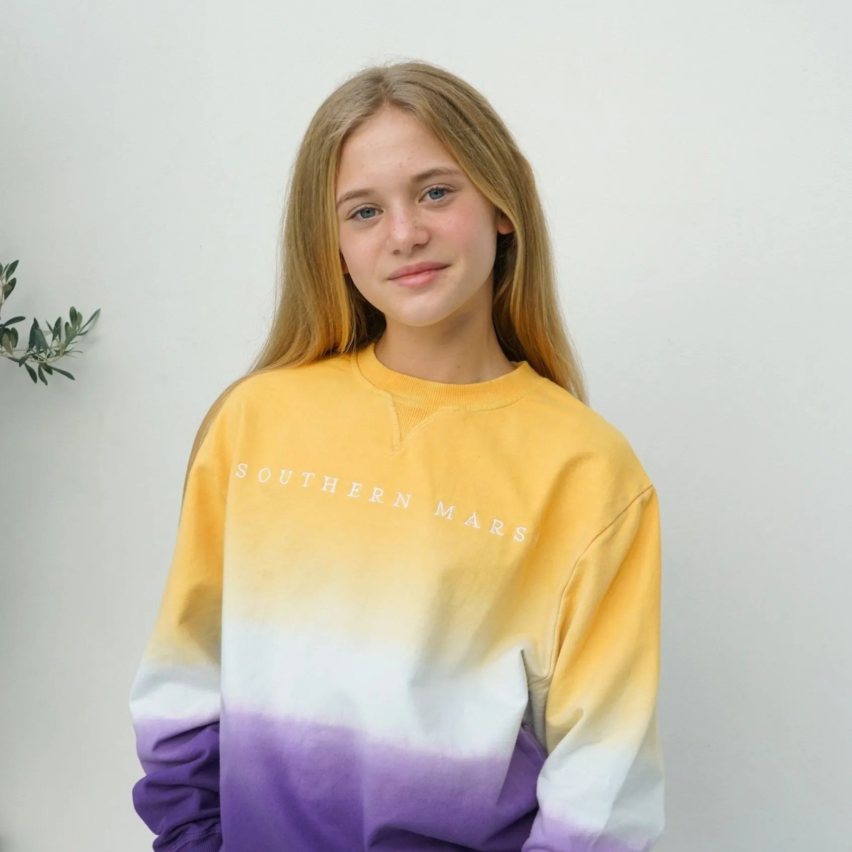 Southern Marsh 21 Youth Alumni Dip Dye Sweatshirt