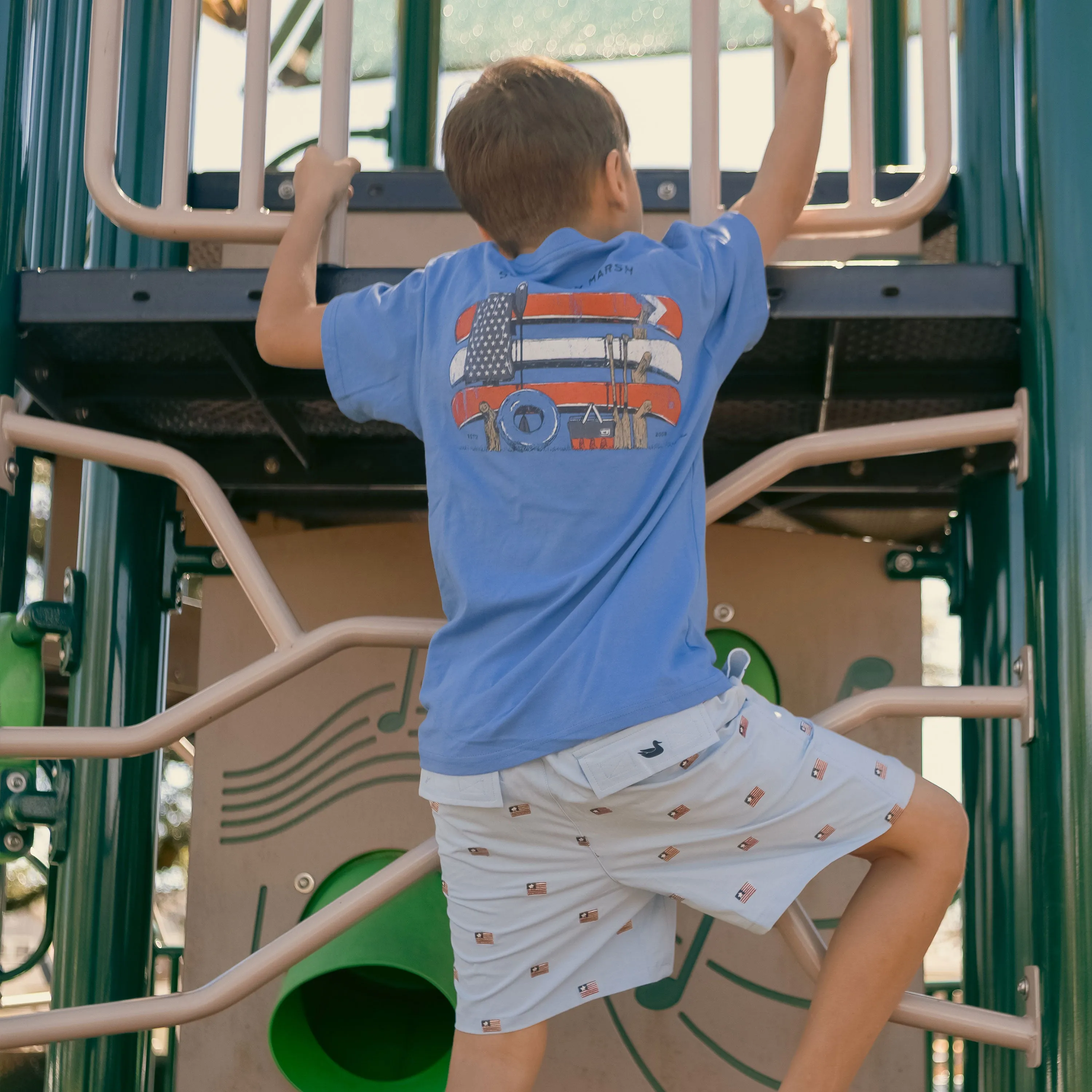 Southern Marsh 21 Youth American Summertime Tee
