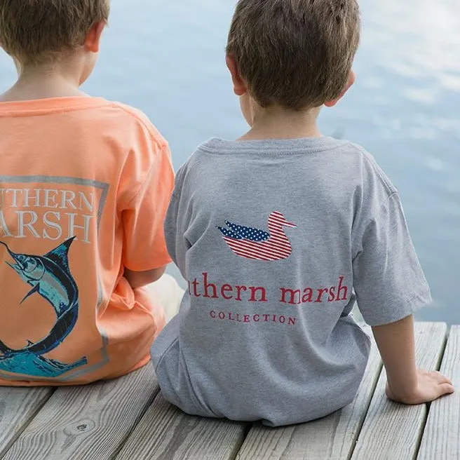 Southern Marsh 21 Youth Authentic Flag Tee