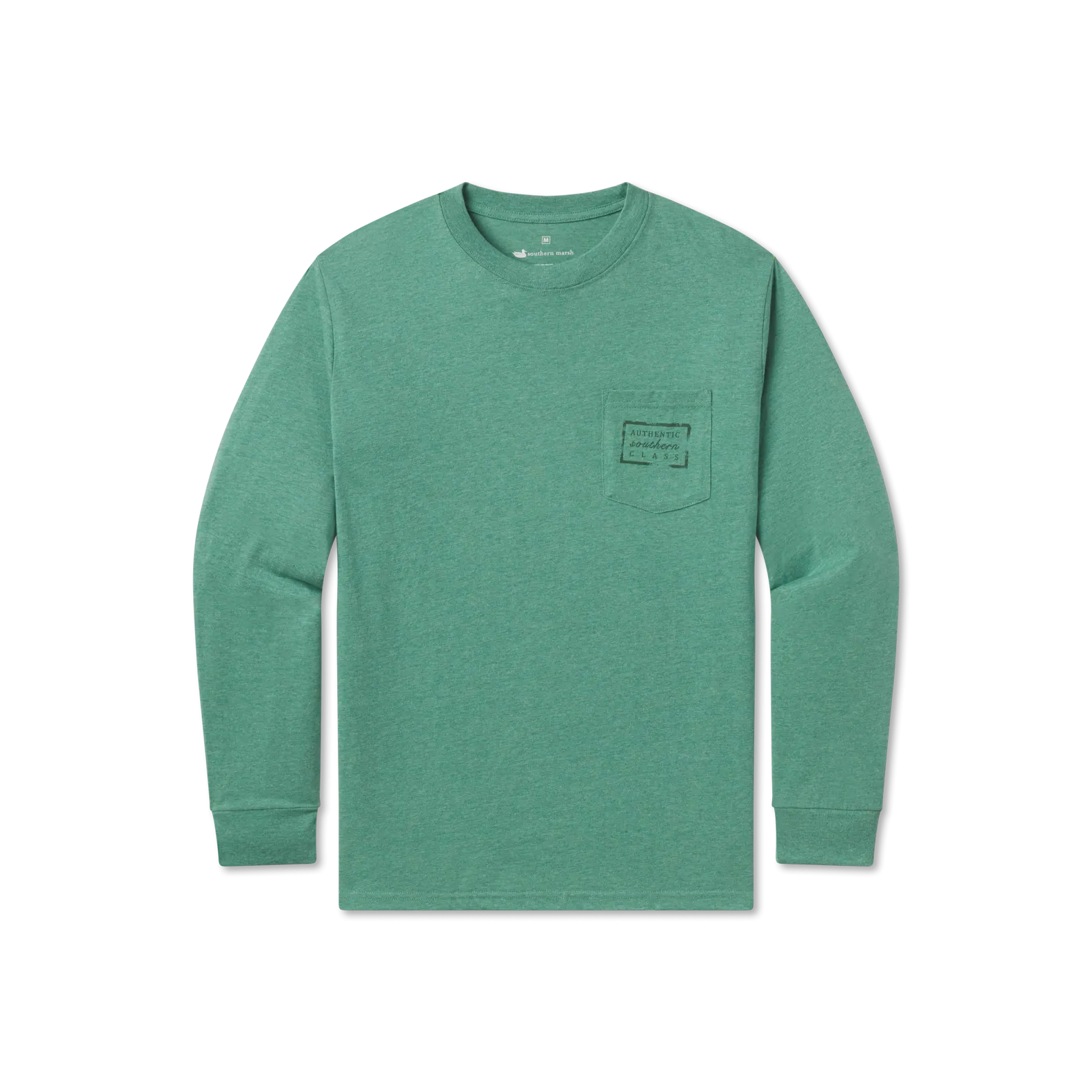 Southern Marsh 21 Youth Authentic Tee - Heathered - Long Sleeve