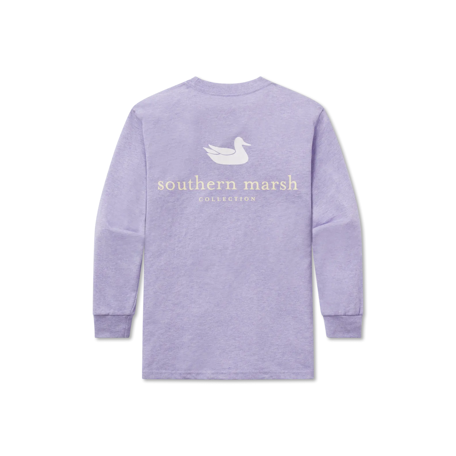 Southern Marsh 21 Youth Authentic Tee - Heathered - Long Sleeve
