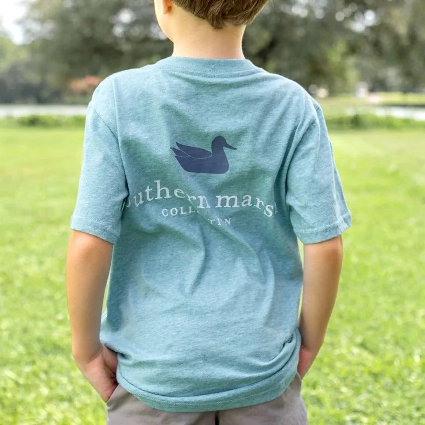 Southern Marsh 21 Youth Authentic Tee - Heathered