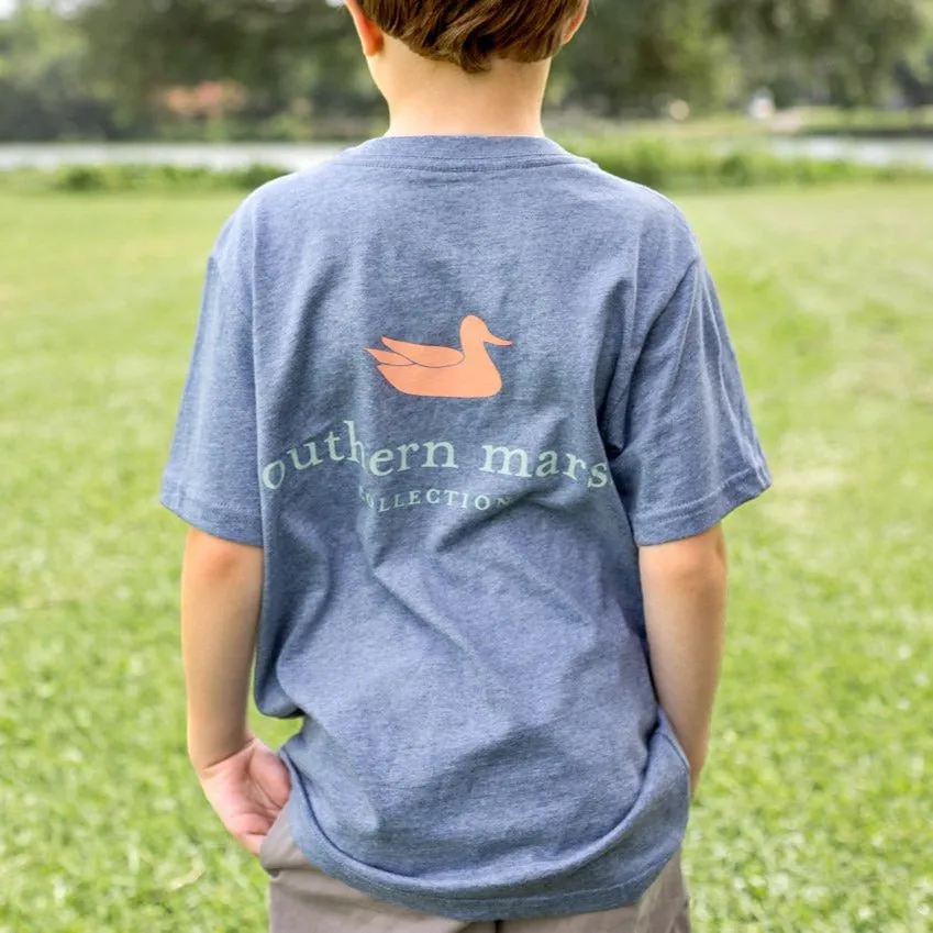 Southern Marsh 21 Youth Authentic Tee - Heathered