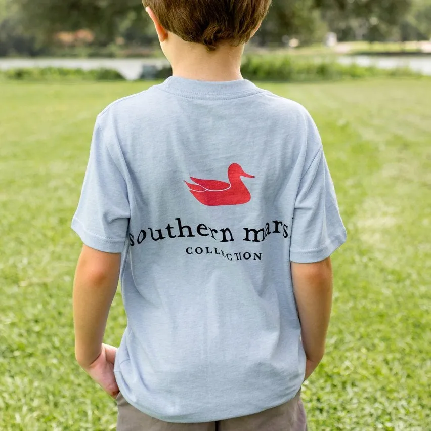 Southern Marsh 21 Youth Authentic Tee - Heathered
