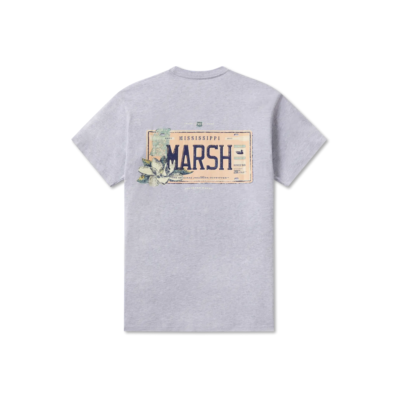 Southern Marsh 21 Youth Backroads Collection Tee - Mississippi