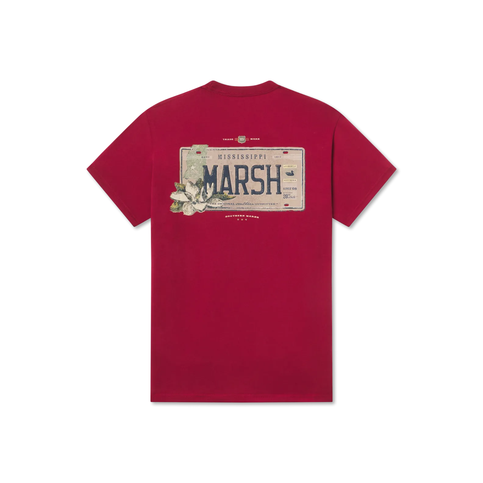 Southern Marsh 21 Youth Backroads Collection Tee - Mississippi