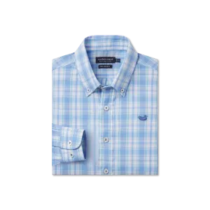 Southern Marsh 21 Youth Benton Performance Plaid Dress Shirt