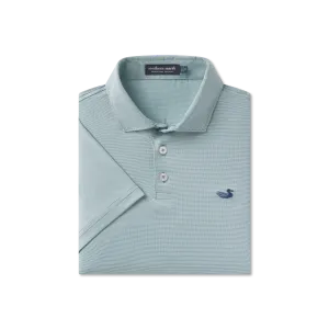 Southern Marsh 21 Youth Bermuda Performance Polo - Wellington Stripe