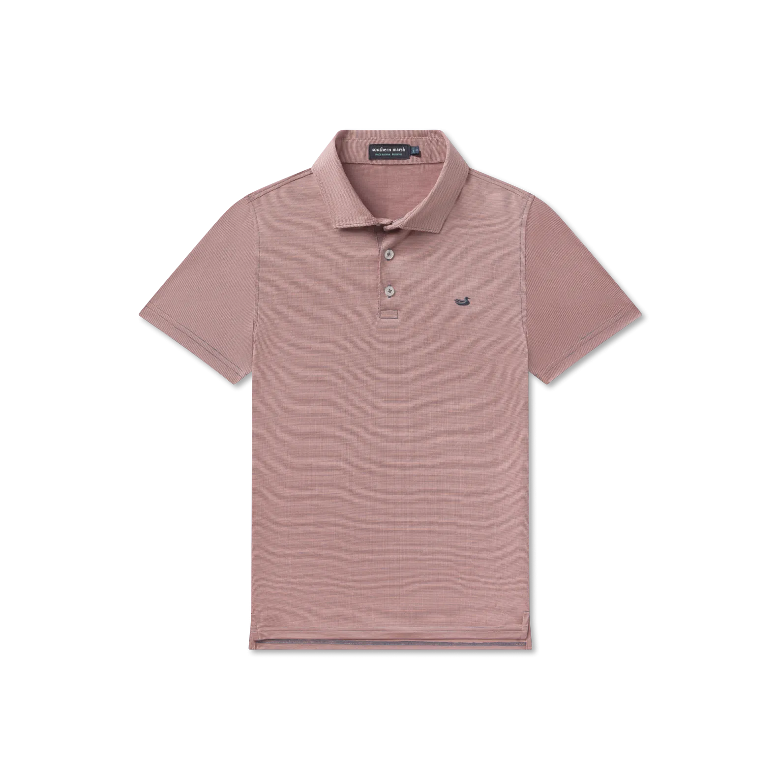 Southern Marsh 21 Youth Bermuda Performance Polo - Wellington Stripe