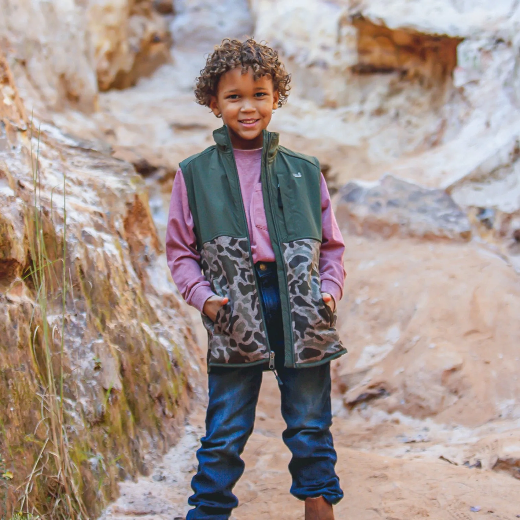 Southern Marsh 21 Youth Billings FieldTec™ Vest - Camo