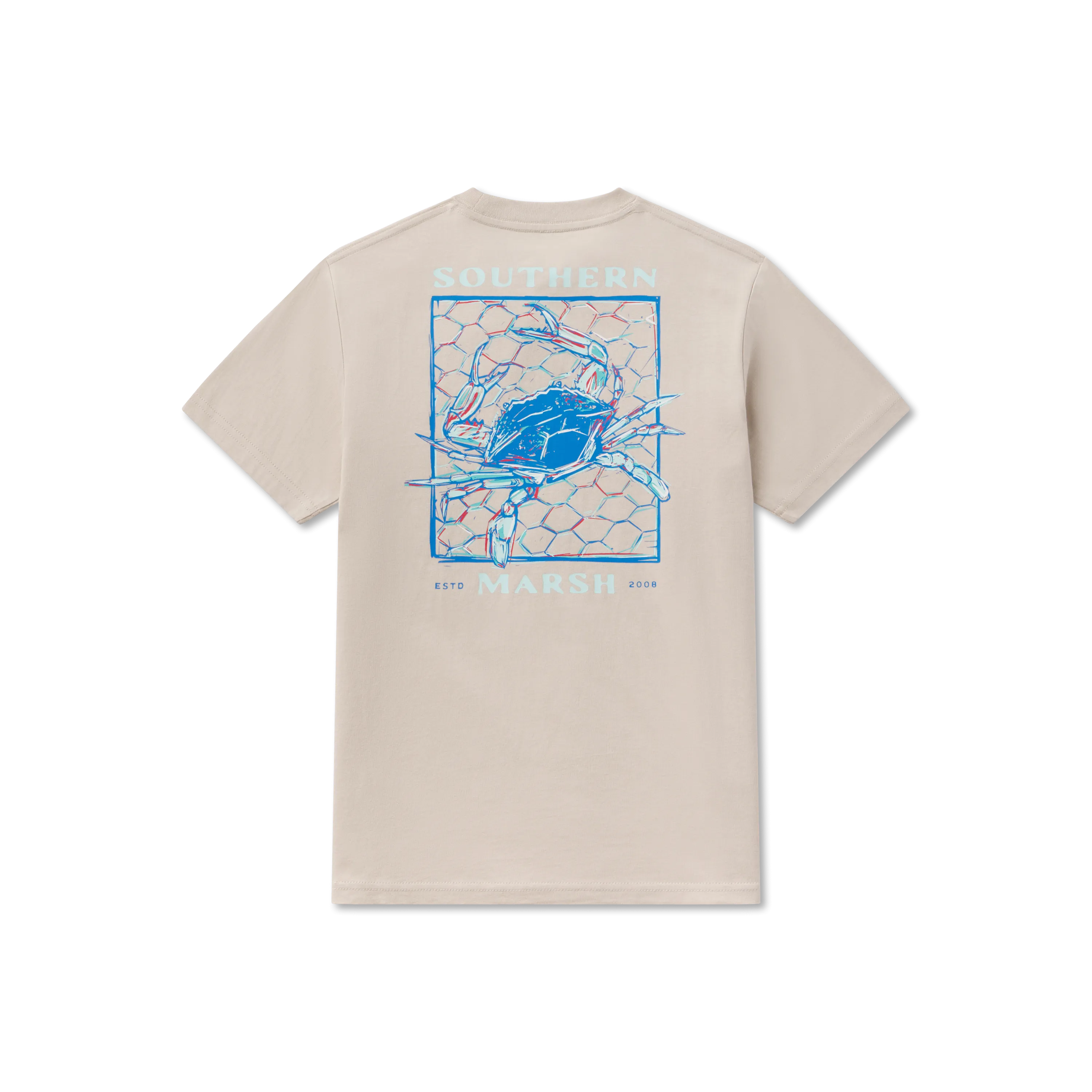 Southern Marsh 21 Youth Blue Crab Tee
