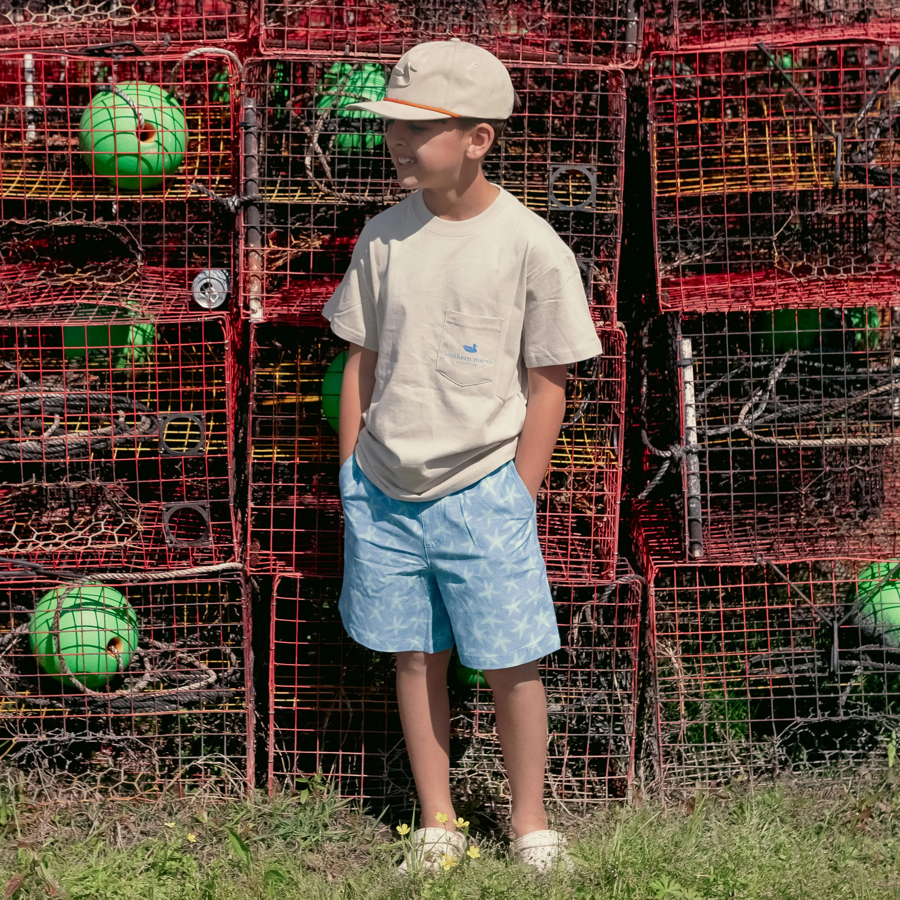 Southern Marsh 21 Youth Blue Crab Tee