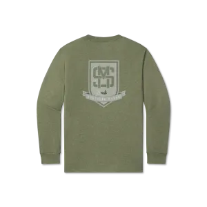 Southern Marsh 21 Youth Branding Collection Tee - Crest - Long Sleeve