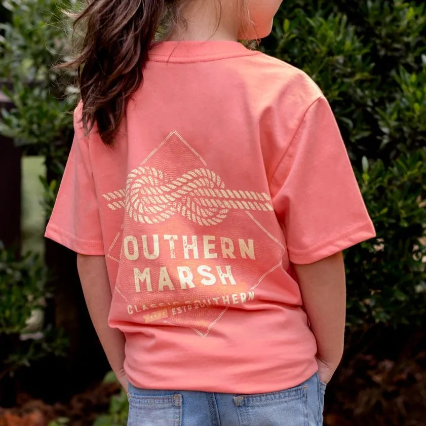 Southern Marsh 21 Youth Branding Collection Tee - Nautical Knot
