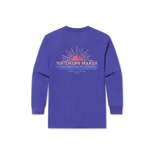 Southern Marsh 21 Youth Branding Collection Tee - Sunset - Long Sleeve