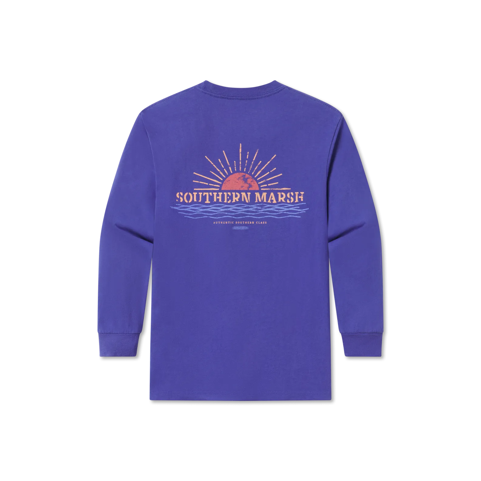 Southern Marsh 21 Youth Branding Collection Tee - Sunset - Long Sleeve