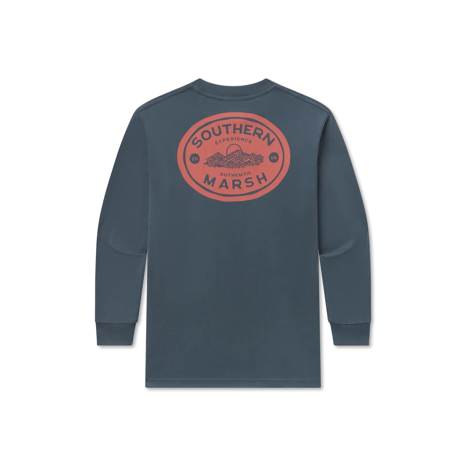 Southern Marsh 21 Youth Branding - Mountain Medallion - Long Sleeve Tee