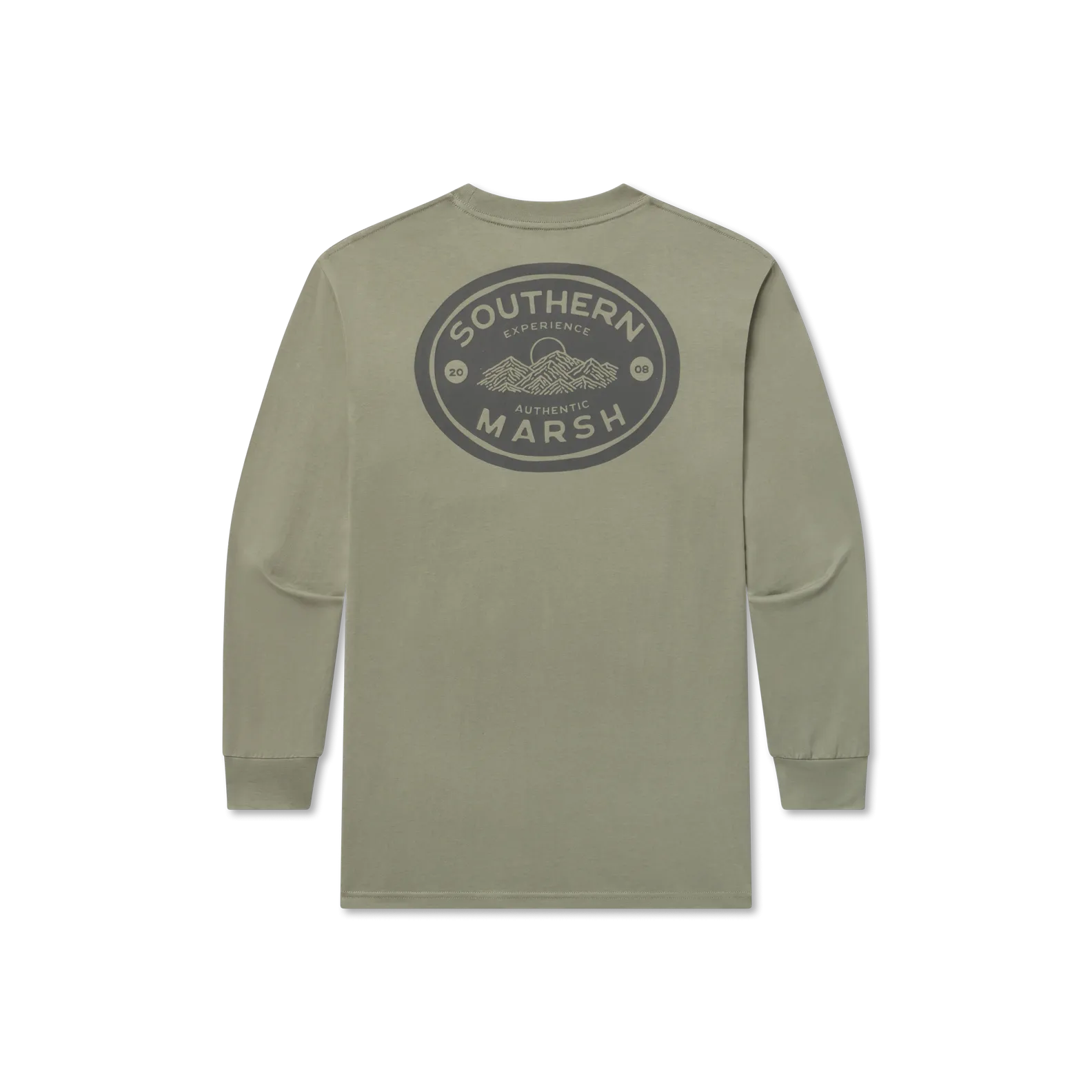 Southern Marsh 21 Youth Branding - Mountain Medallion - Long Sleeve Tee