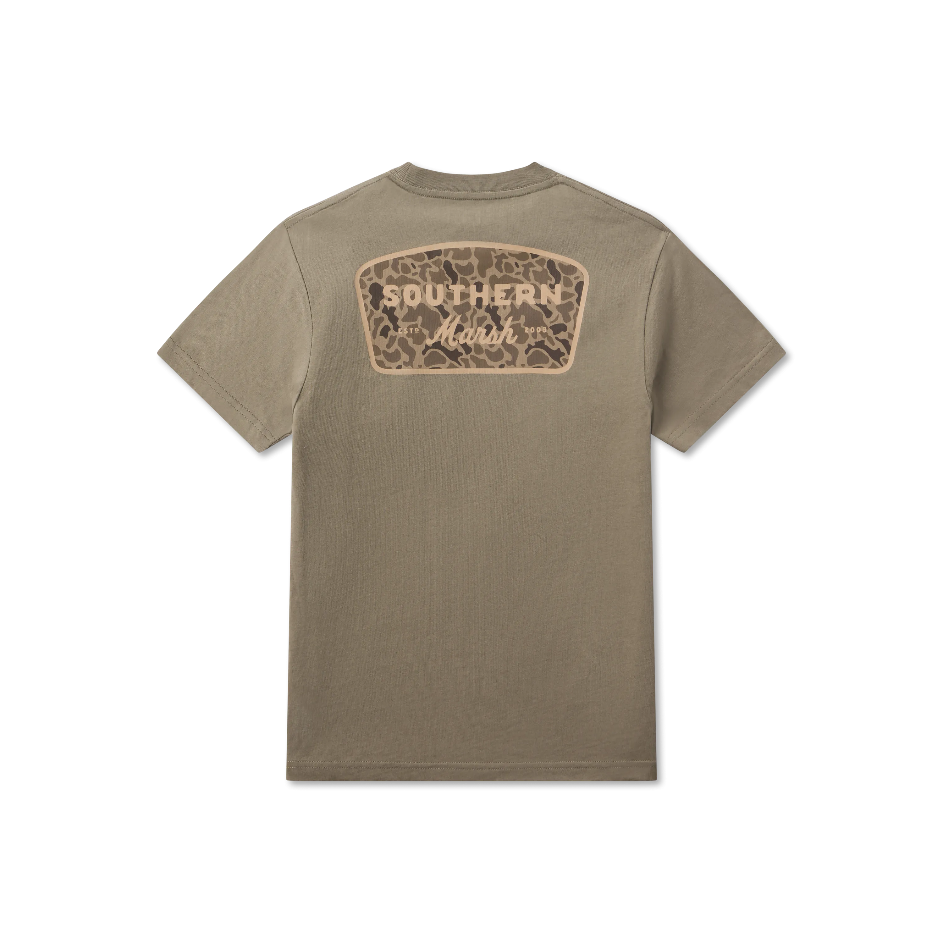 Southern Marsh 21 Youth Branding - Retro Camo Tee